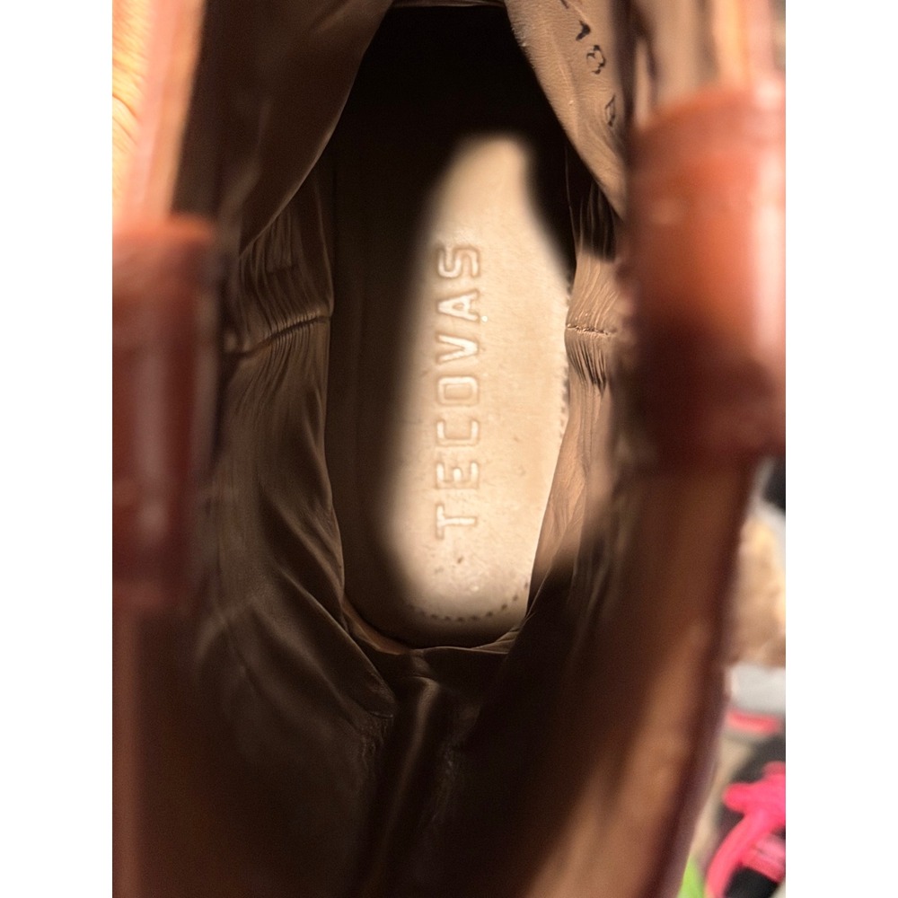 Tecovas The Jamie Scotch Goat Leather Cowboy Western Boots 9.5 B Round Toe 97057 - Picture 11 of 11